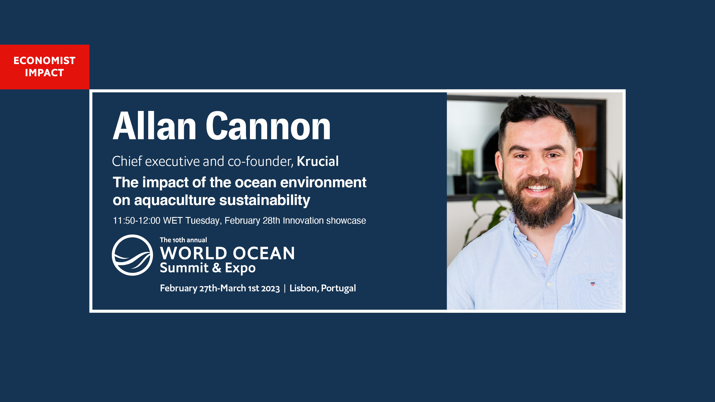 Krucial CEO to address World Ocean Summit