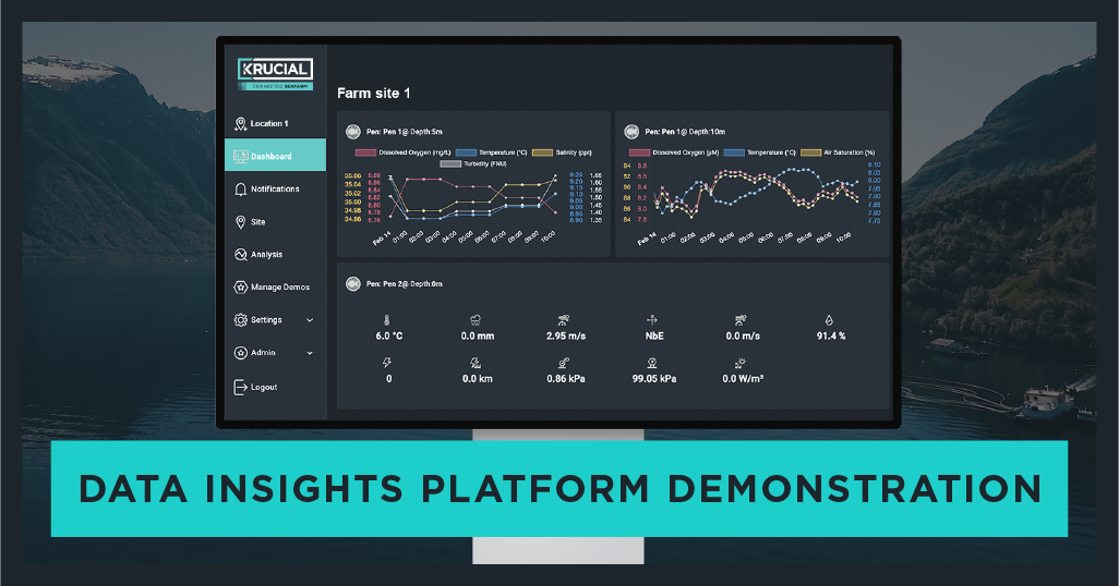 Connected Seafarm: Data Insights Platform Demonstration