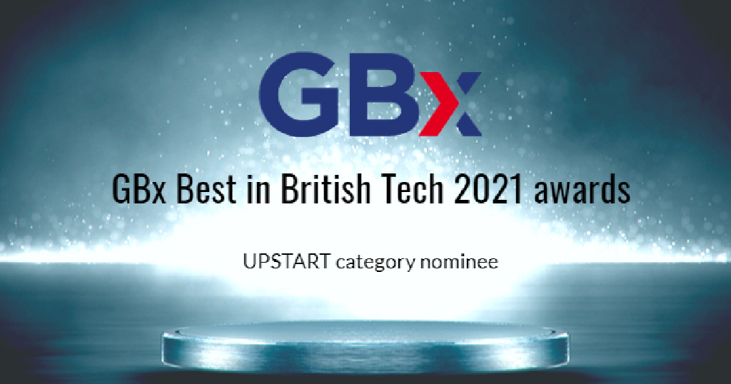 Krucial nominated in Gbx Best in British Tech Awards
