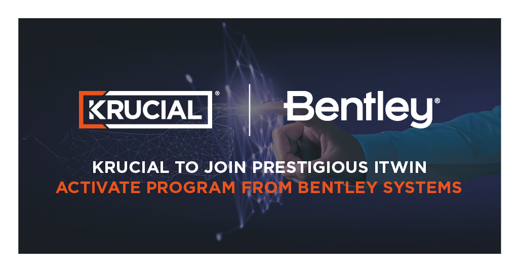 Krucial to join prestigious iTwin Activate program from Bentley Systems